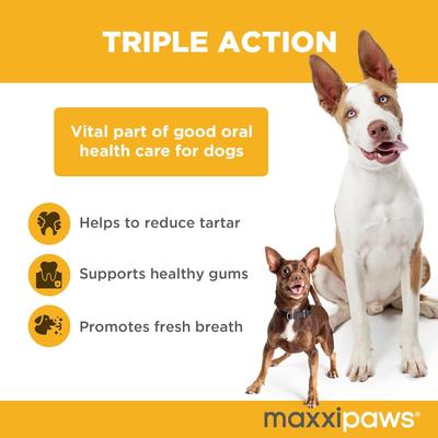 Show full view: maxxipaws maxxidental Advanced Oral Support Dental & Gum Care Powder Supplement for Dogs, 5-oz jar slide 7 of 10
