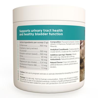 Show full view: maxxipaws maxxiUtract Urinary & Bladder Support Powder Supplement for Cats, 3.2-oz jar slide 9 of 10