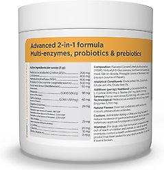 maxxipaws maxxidigest+ Advanced Immune Support Prebiotic & Probiotic Powder Digestive Aid Supplement for Dogs, 7-oz jar slide 2 of 9