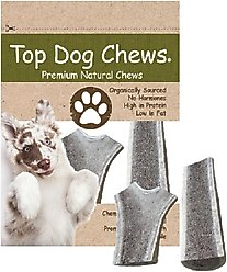 Top Dog Chews Elk Antler Split Dog Treats, Medium, case of 2