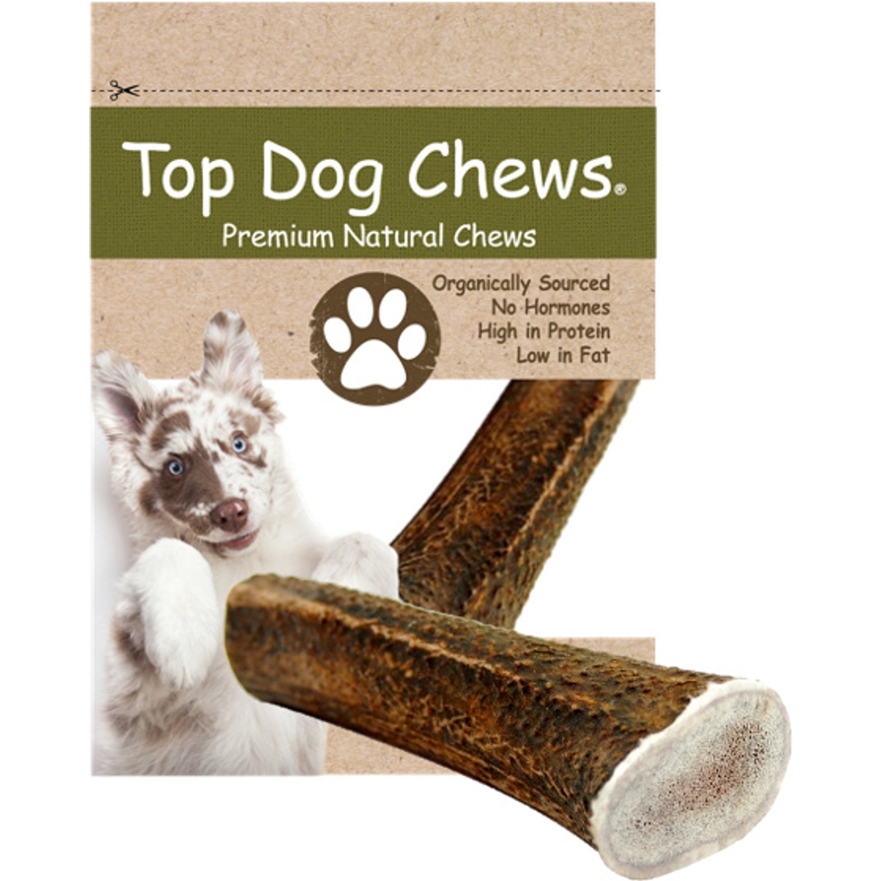 Top Dog Chews X-Large Antler Dog Chew, 1 count