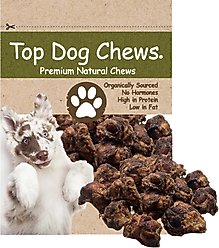 Top Dog Chews American Beef Knee Caps Dog Treats, 20 count