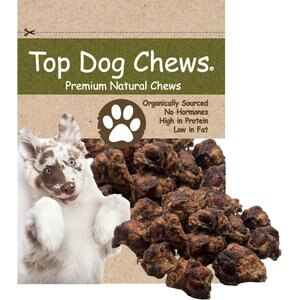 Top Dog Chews American Beef Knee Caps Dog Treats, 20 count