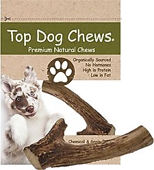 Top Dog Chews Large Antler Dog Treat, 6-9 inch