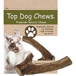Top Dog Chews Large Antler Dog Treat, 6-9 inch