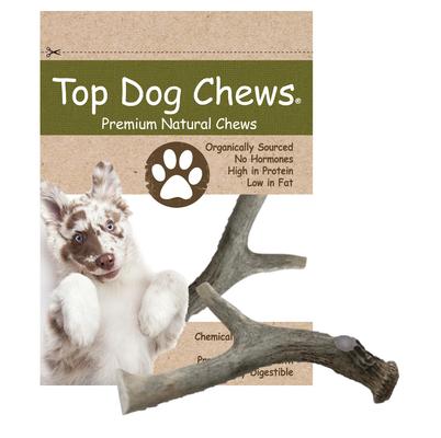 Show full view: Top Dog Chews Premium Whitetail Deer Large Antler Dog Treat, 1 count slide 5 of 7