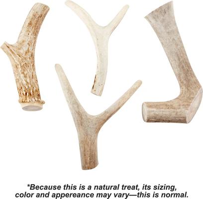 Show full view: Top Dog Chews Premium Large Antler Variety Pack Dog Treats, 1-lb bag slide 9 of 11