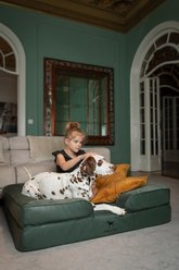 Noah & Paw Machine Washable Orthopedic Classic Dog Bed, Green, X-Large slide 2 of 8