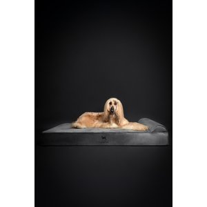 Noah & Paw Machine Washable Orthopedic Sofa Dog Bed, Grey, 55 x 45 x 9.5-in