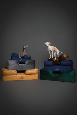 Show full view: Noah & Paw Machine Washable Orthopedic Sofa Dog Bed, Charcoal, 45 x 35 x 9.1-in slide 7 of 9