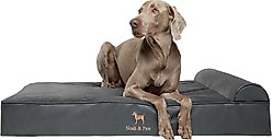 Noah & Paw Machine Washable Orthopedic Sofa Dog Bed, Charcoal, 45 x 35 x 9.1-in