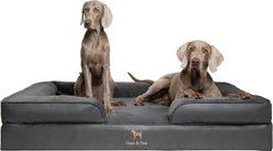 Noah & Paw Machine Washable Orthopedic Classic Dog Bed Charcoal, XX-Large