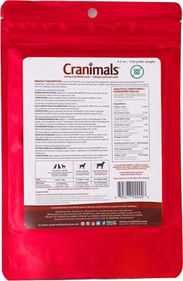 Show full view: Cranimals Very Berry Antioxidant Immune Powder Supplement for Dogs, 4.2-oz bag slide 3 of 3