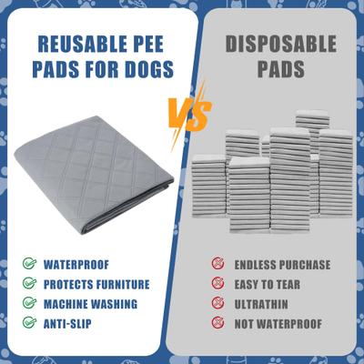 Show full view: PatiencET Washable Dog Pee Pads, 18 x 24-in, 4 count slide 4 of 8
