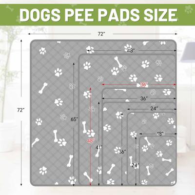 Show full view: PatiencET Super Absorbent Washable Dog Pee Pads, 36 x 48-in, 2 count slide 8 of 10