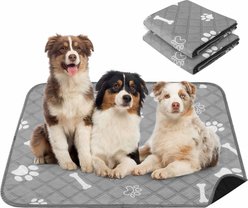 PatiencET Super Absorbent Washable Dog Pee Pads, 36 x 48-in, 2 count