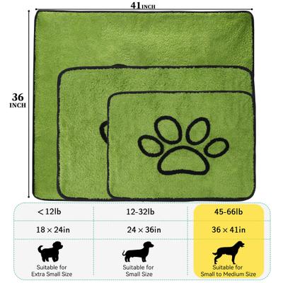 Show full view: PatiencET Super Absorbent Embroidered Washable Dog Pee Pads, 2 count, 36 x 41-in slide 4 of 7
