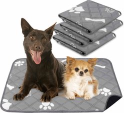 PatiencET Super Absorbent Washable Dog Pee Pads, 18 x 24-in, 4 count