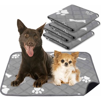 PatiencET PatiencET Super Absorbent Washable Dog Pee Pads, 18 x 24-in, 4 count