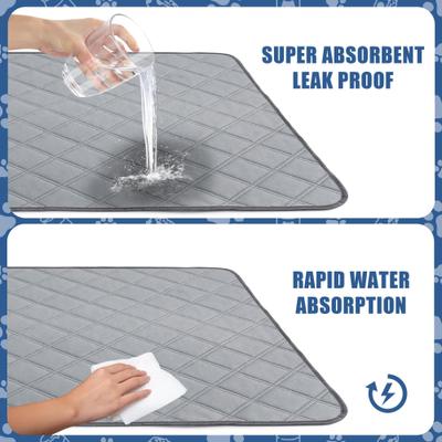 Show full view: PatiencET Washable Dog Pee Pads, 18 x 24-in, 4 count slide 7 of 8