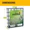 Show in main carousel: Heath Outdoor Products Single Hanging Suet Songbird Feeder, Fits All Suet Cakes Under 12-oz, Green slide 3 of 7
