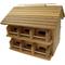 Show in main carousel: Heath Outdoor Products Starling Resistant 12 Room Martin Songbird House, Cedar slide 4 of 6