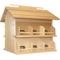 Show in main carousel: Heath Outdoor Products Starling Resistant 12 Room Martin Songbird House, Cedar slide 1 of 6