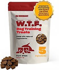 OH NORMAN WTF Pork Flavored Training Soft & Chewy Dog Treats, 5-oz bag slide 1 of 8