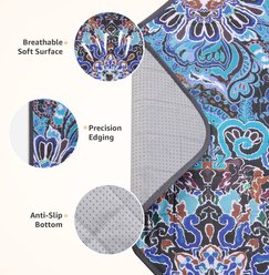 LOOBANI Super Absorbent Reusable Washable Dog Pee Pads, Green, 48 x 48-in, 2 count slide 2 of 7