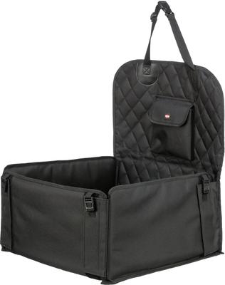 Show full view: TRIXIE Dog Car Booster Seat, Black, 17.7 x 17.7 x 9.4-in slide 7 of 7