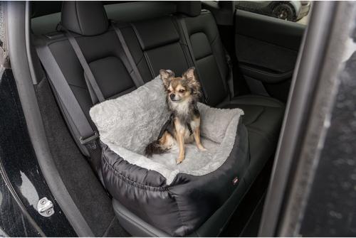 Show full view: TRIXIE Dog Car Booster Seat, Black, 15.7 x 19.7 x 14.6-in slide 2 of 8