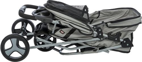 Show full view: TRIXIE Foldable Cat & Dog Stroller, Gray slide 8 of 10