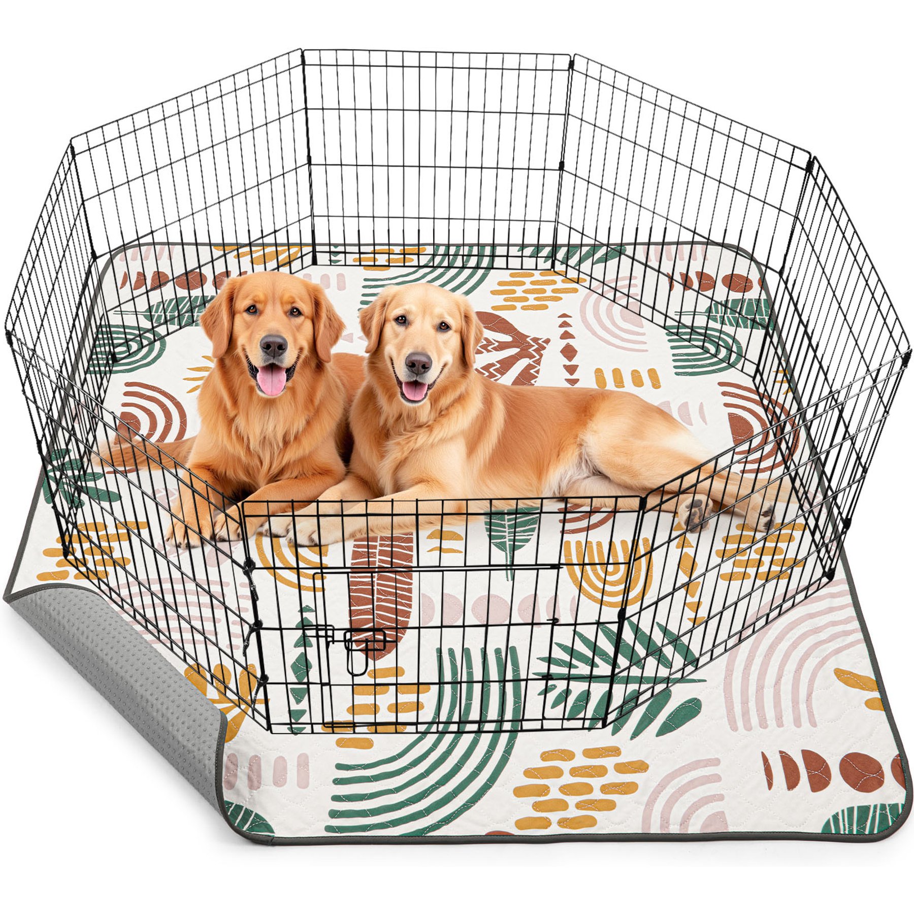 LOOBANI Super Absorbent Non-Slip Washable Puppy & Dog Pee Pads, X-Large: 48 x 65-in, 1 count