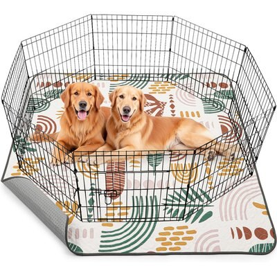 LOOBANI LOOBANI Super Absorbent Non-Slip Washable Puppy & Dog Pee Pads, X-Large: 72 x 72-in, 1 count