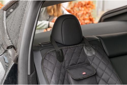 Show full view: TRIXIE Dog Car Booster Seat, Black, 17.7 x 17.7 x 9.4-in slide 6 of 7