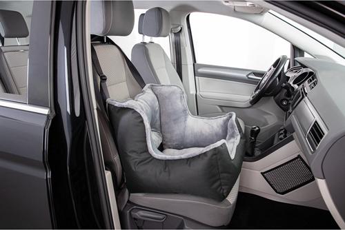 Show full view: TRIXIE Dog Car Booster Seat, Black, 19.7 x 19.7 x 15.7-in slide 6 of 9