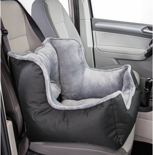 Show full view: TRIXIE Dog Car Booster Seat, Black, 19.7 x 19.7 x 15.7-in slide 7 of 11