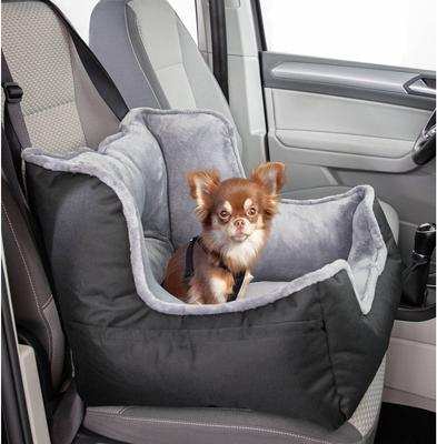 Show full view: TRIXIE Dog Car Booster Seat, Black, 19.7 x 19.7 x 15.7-in slide 2 of 9