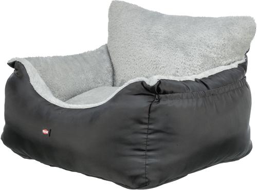 Show full view: TRIXIE Dog Car Booster Seat, Black, 15.7 x 19.7 x 14.6-in slide 7 of 8