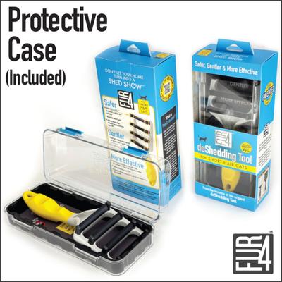 Show full view: FUR4 Short Hair Cat Deshedding Tool, Yellow slide 8 of 11