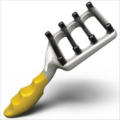 FUR4 Short Hair Cat Deshedding Tool, Yellow