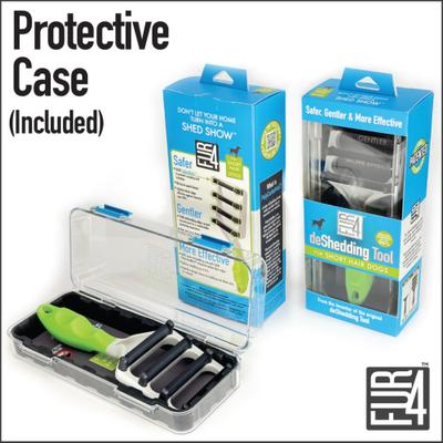 Show full view: FUR4 Short Hair Dog Deshedding Tool, Green slide 8 of 11