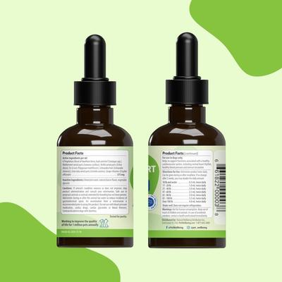 Show full view: Pet Wellbeing Young at Heart Bacon Flavored Liquid Heart Supplement for Dogs, 2-fl oz bottle slide 8 of 9