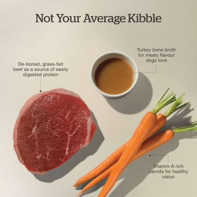 Show full view: Now Fresh Good Gravy Senior Chicken-Free Beef Recipe with Ancient Grains Dry Dog Food, 22-lb bag slide 7 of 11