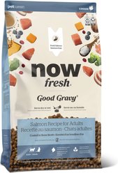 Now Fresh Good Gravy Salmon Recipe Grain-Free Adult Dry Cat Food, 3-lb bag slide 1 of 9