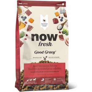 Now Fresh Good Gravy Adult Chicken-Free Beef Recipe with Ancient Grains Dry Dog Food, 3.5-lb bag