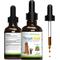 Show in main carousel: Pet Wellbeing Throat Gold Bacon Flavored Liquid Respiratory Supplement for Dogs & Cats, 2-oz bottle, Green slide 1 of 10