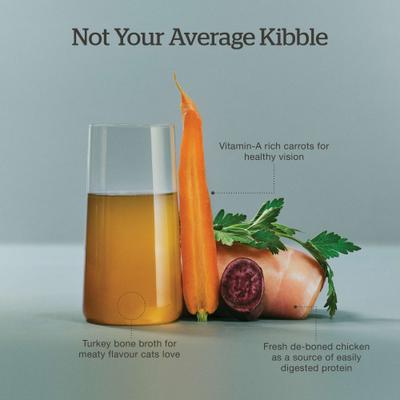 Show full view: Now Fresh Good Gravy Chicken Recipe Grain-Free Adult Dry Cat Food, 8-lb bag slide 7 of 11