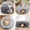 Show in main carousel: Heeyoo Cat Cave Bed, Dark Grey, Large slide 4 of 8
