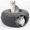 Show in main carousel: Heeyoo Cat Cave Bed, Dark Grey, Large slide 1 of 8